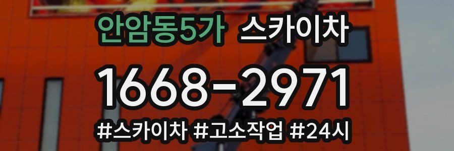 안암동5가 스카이차