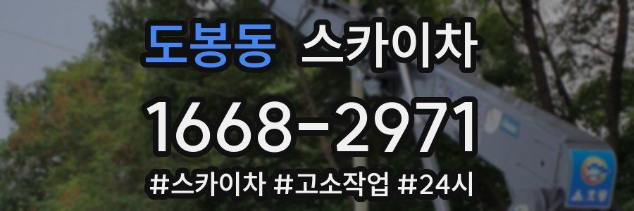 도봉동 스카이차