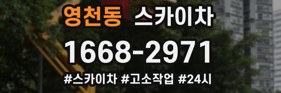 영천동 스카이차