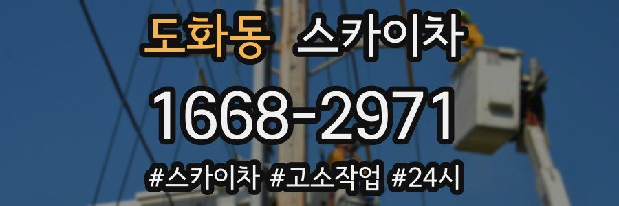 도화동 스카이차