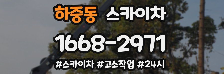 하중동 스카이차