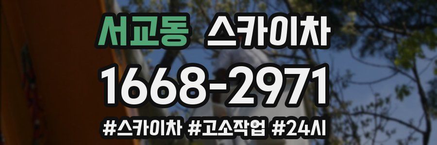 서교동 스카이차