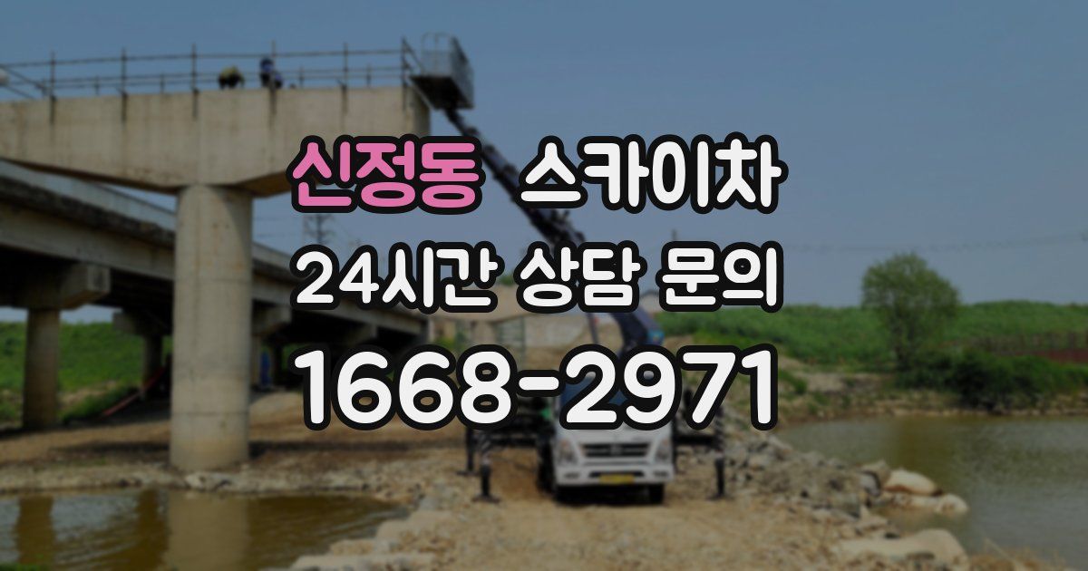 신정동 스카이차