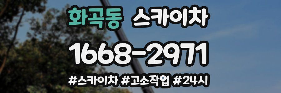 화곡동 스카이차