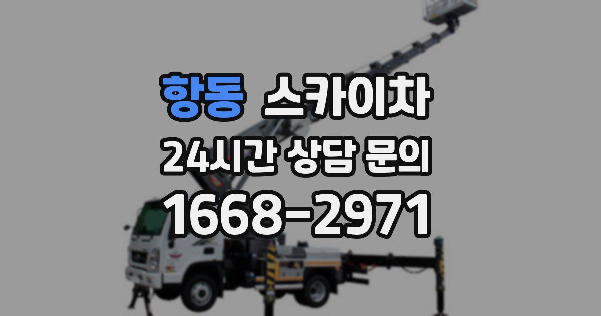항동 스카이차