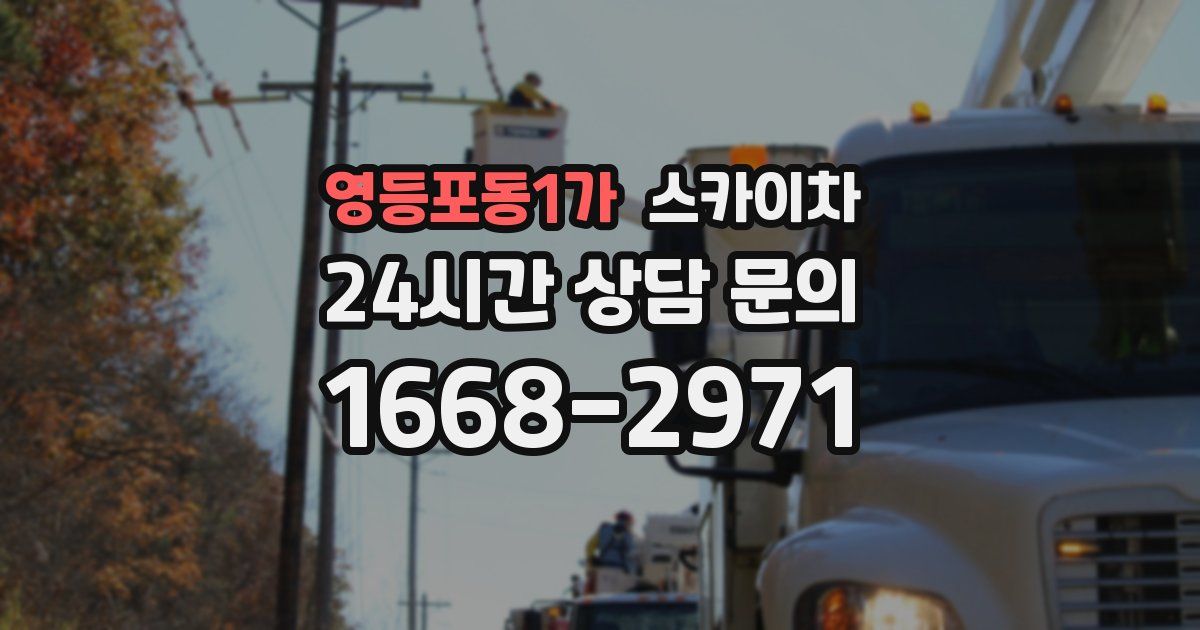 영등포동1가 스카이차