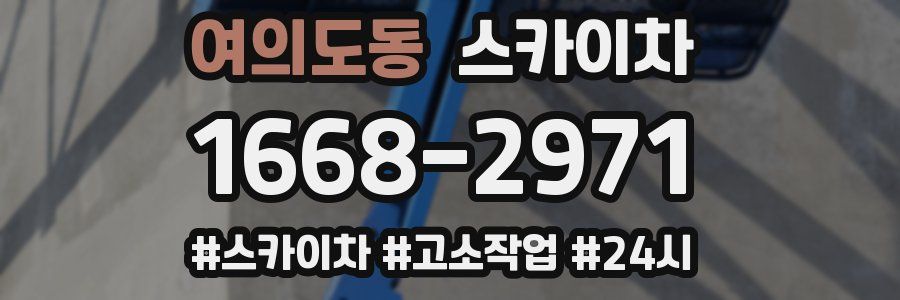 여의도동 스카이차