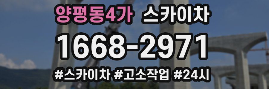 양평동4가 스카이차