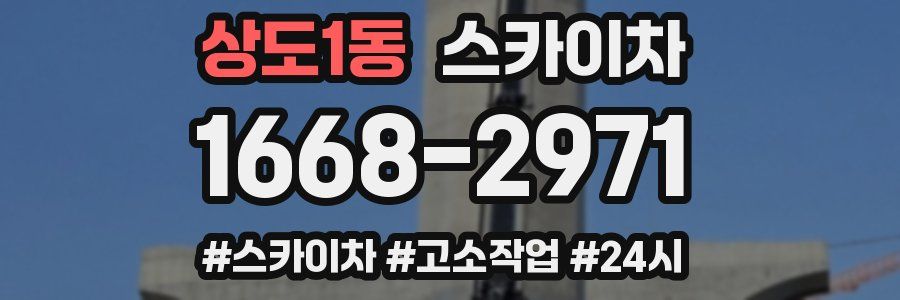상도1동 스카이차