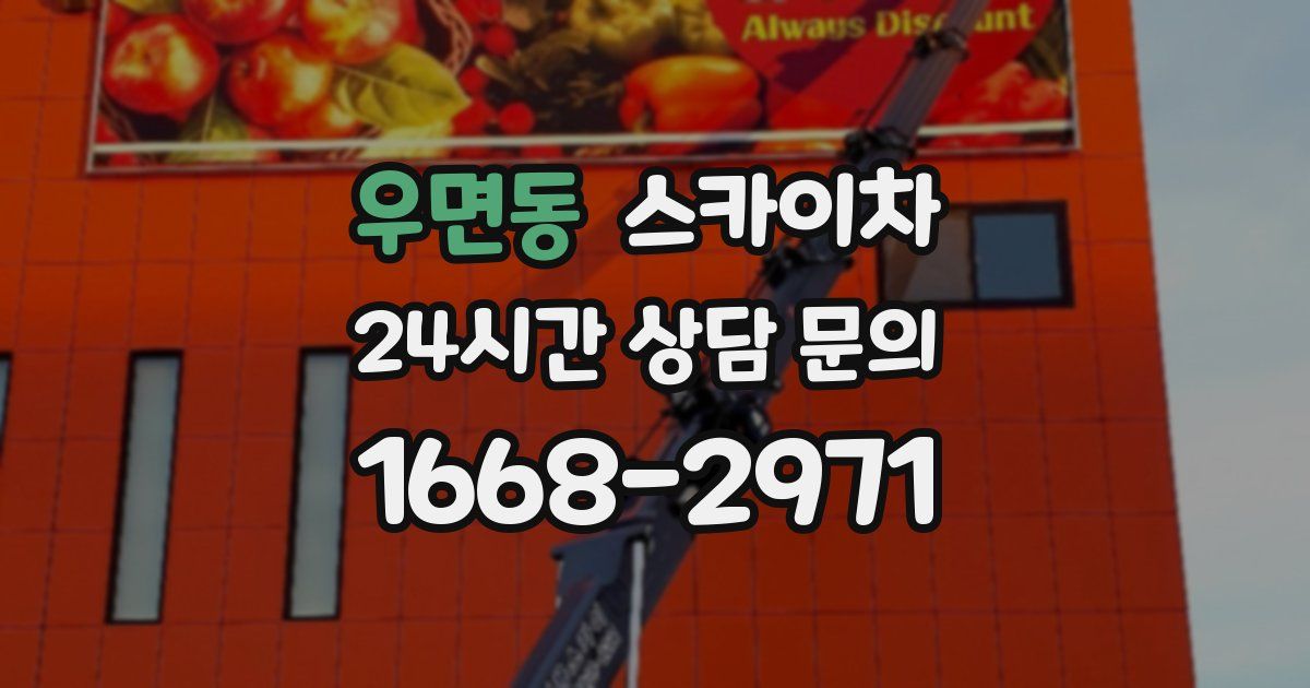 우면동 스카이차