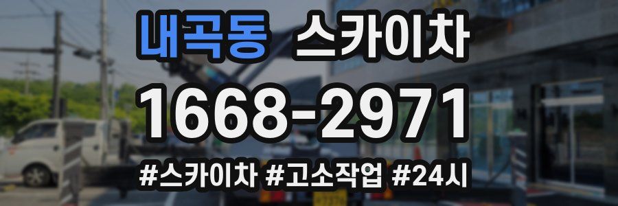 내곡동 스카이차