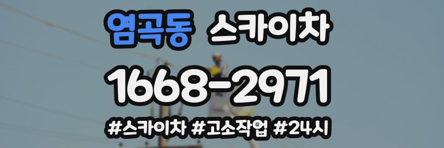 염곡동 스카이차