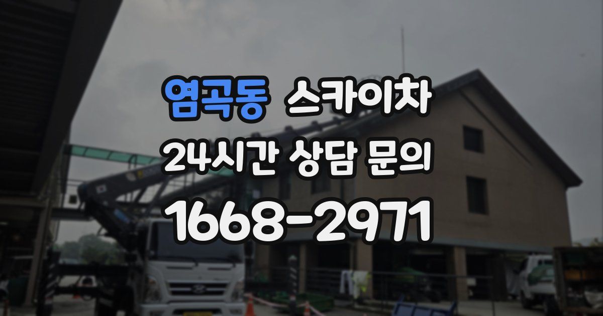 염곡동 스카이차