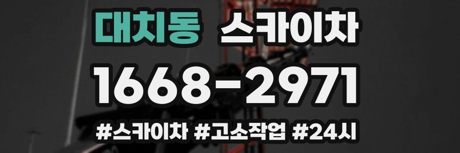 대치동 스카이차