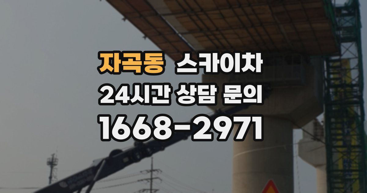 자곡동 스카이차