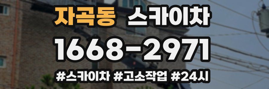 자곡동 스카이차