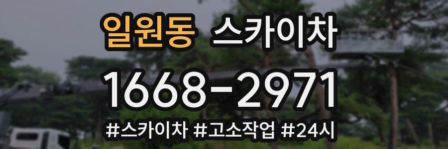 일원동 스카이차