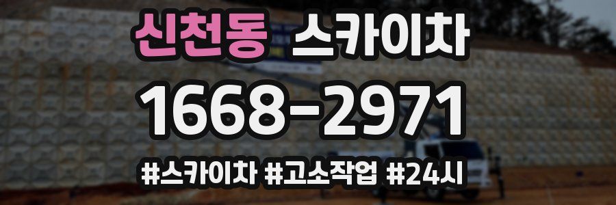 신천동 스카이차