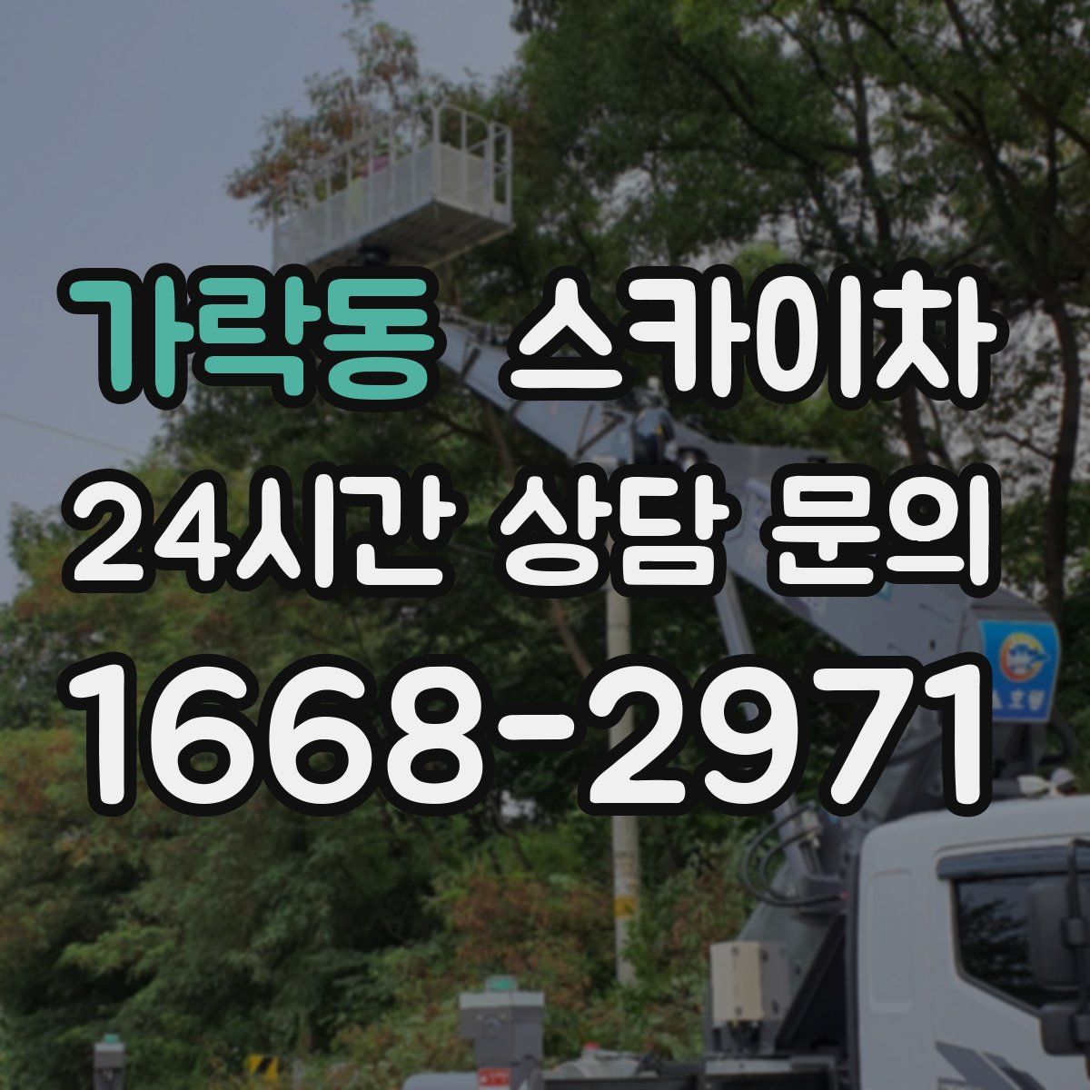 가락동 스카이차