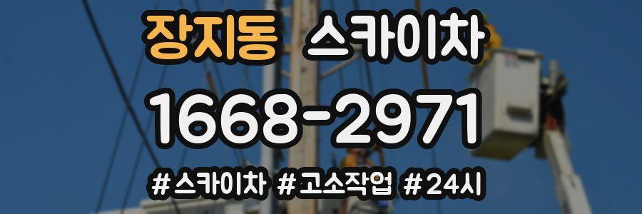 장지동 스카이차