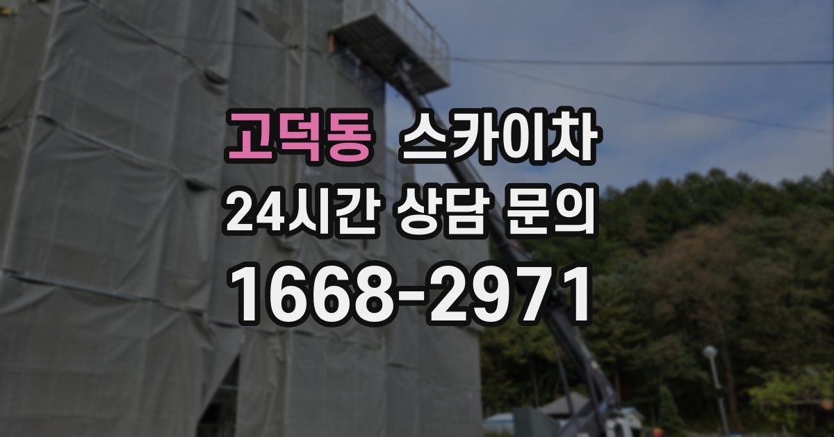 고덕동 스카이차