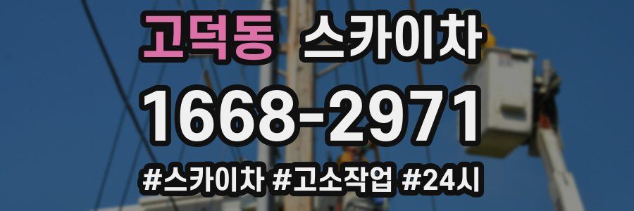 고덕동 스카이차