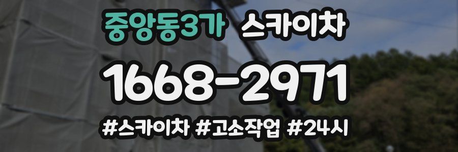 중앙동3가 스카이차