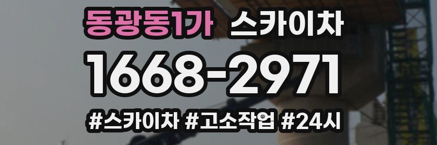 동광동1가 스카이차