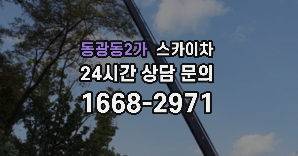 동광동2가 스카이차