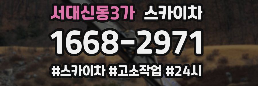 서대신동3가 스카이차