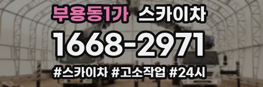 부용동1가 스카이차