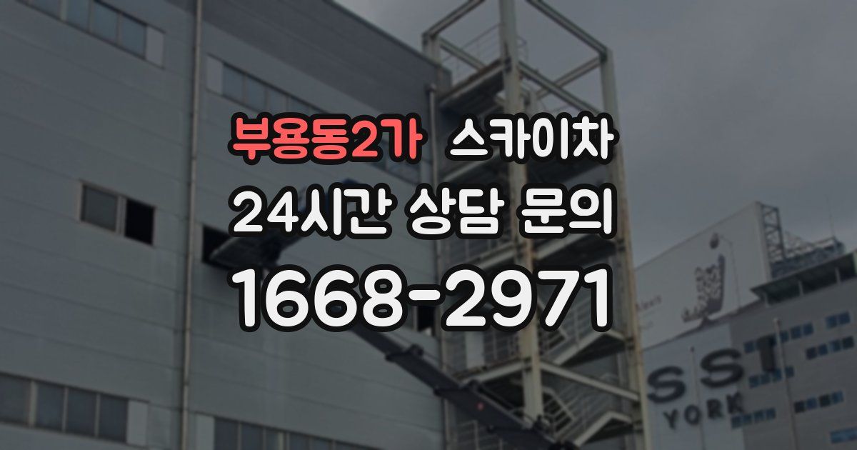 부용동2가 스카이차