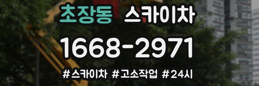 초장동 스카이차
