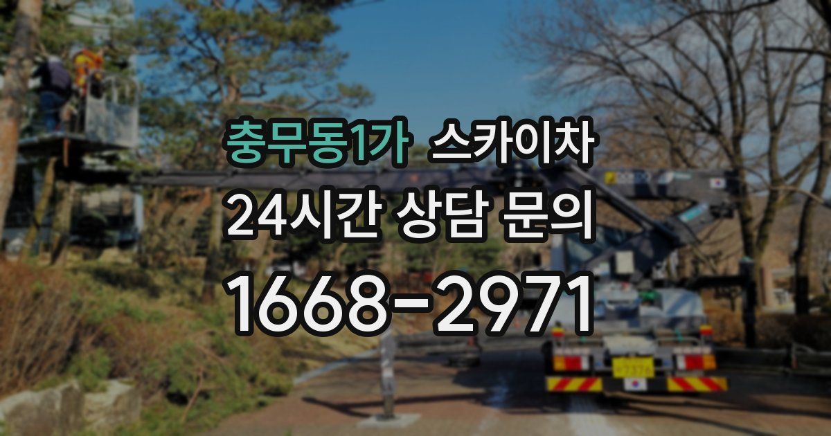 충무동1가 스카이차