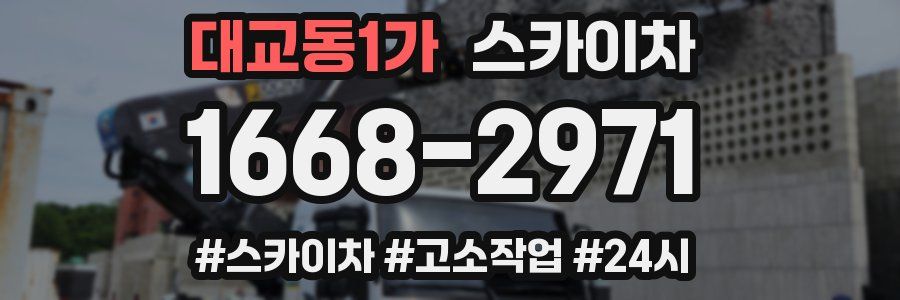 대교동1가 스카이차