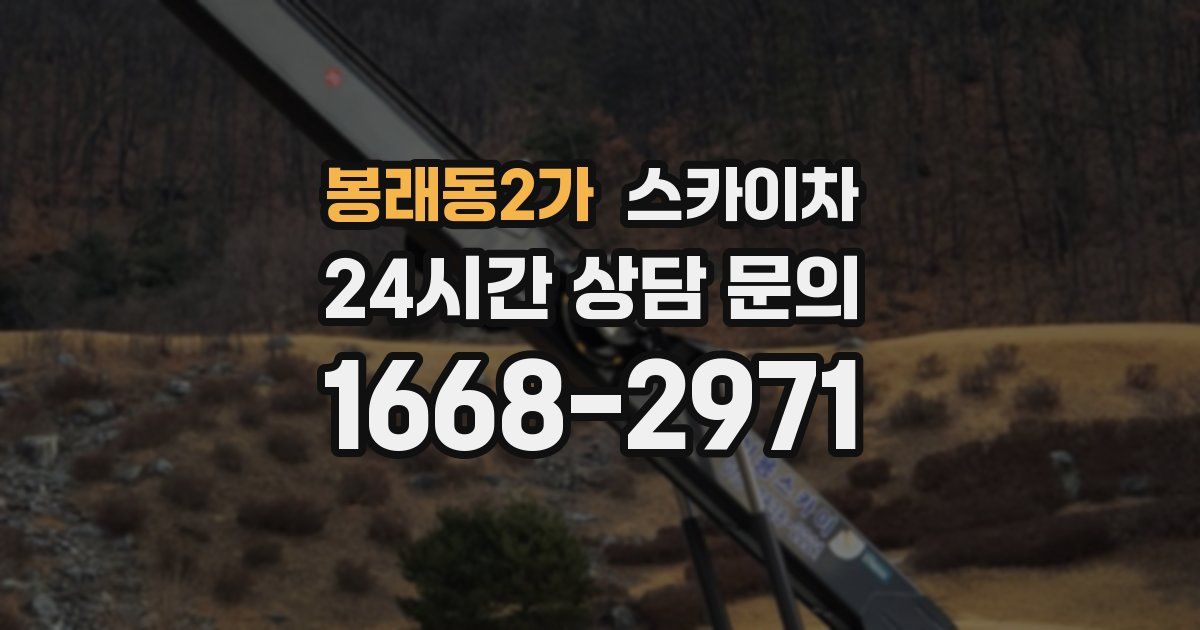 봉래동2가 스카이차