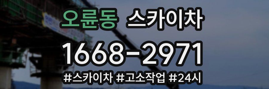 오륜동 스카이차