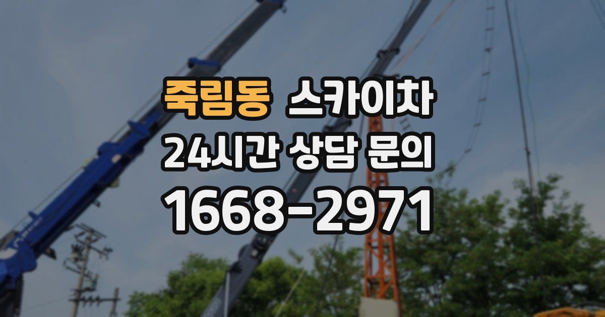 죽림동 스카이차