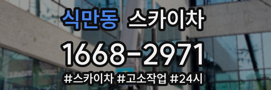 식만동 스카이차