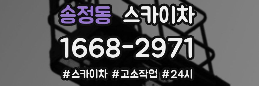 송정동 스카이차