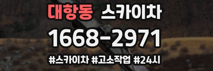 대항동 스카이차