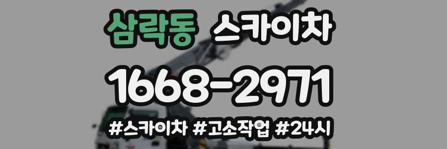 삼락동 스카이차