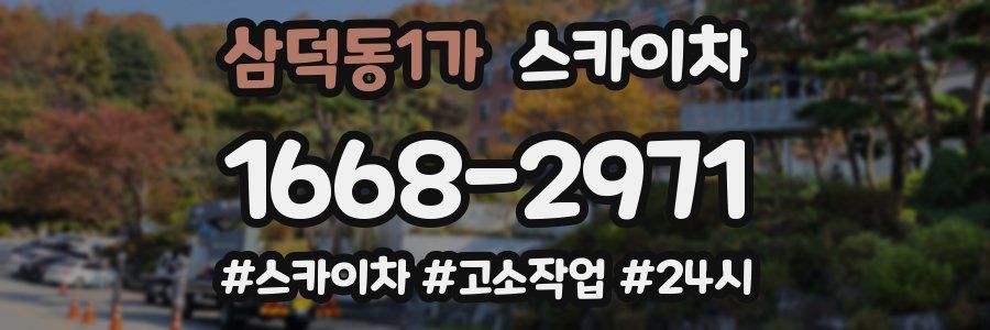 삼덕동1가 스카이차