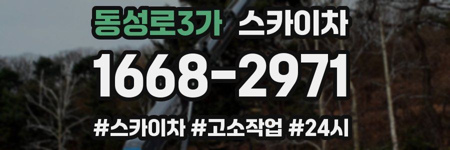 동성로3가 스카이차