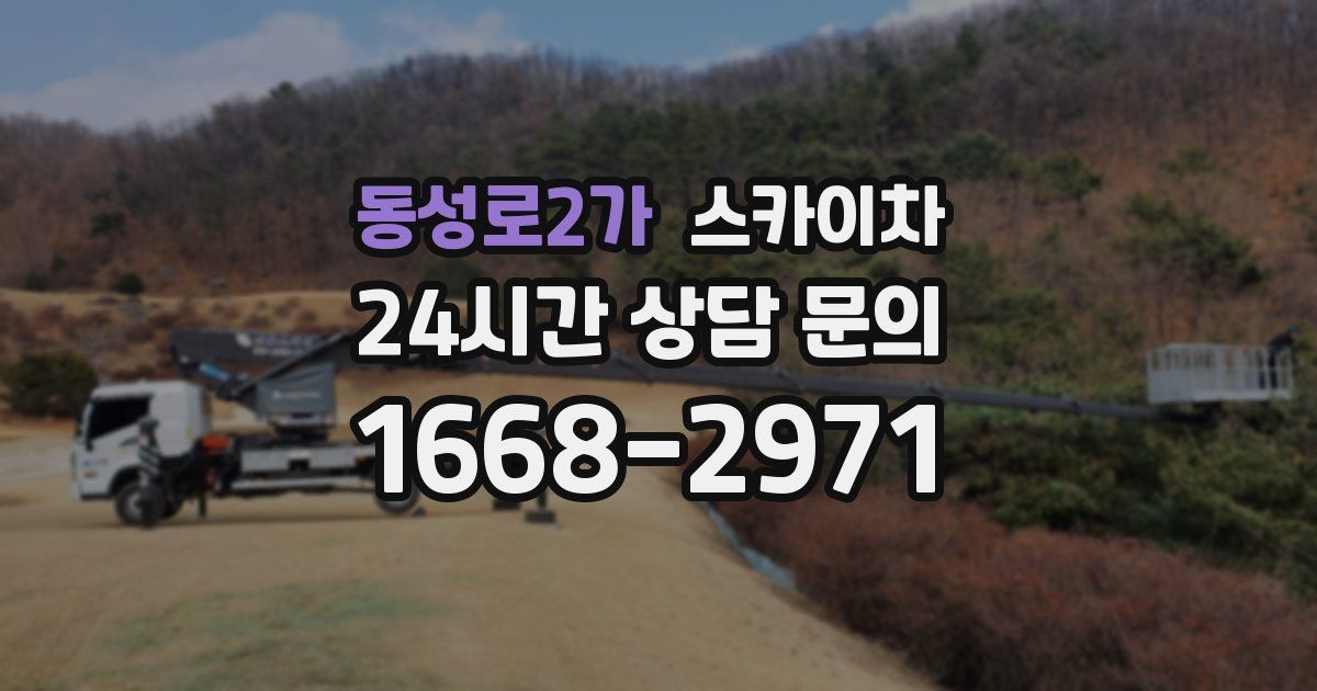 동성로2가 스카이차