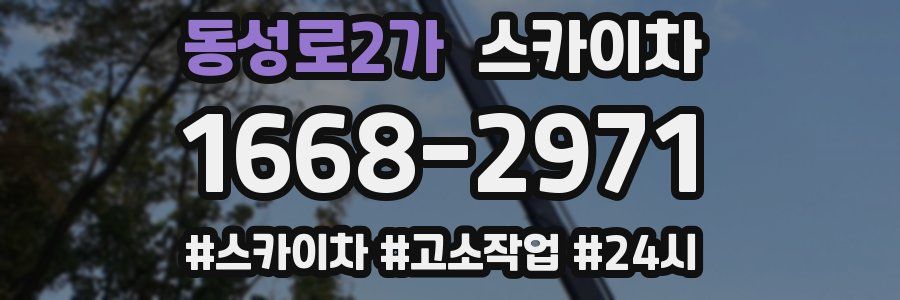 동성로2가 스카이차