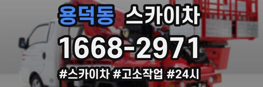 용덕동 스카이차