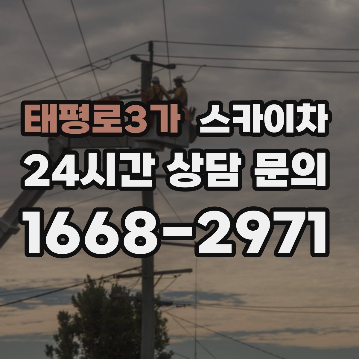 태평로3가 스카이차