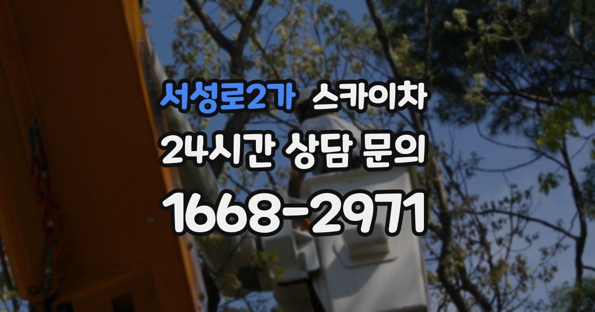 서성로2가 스카이차