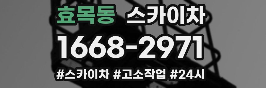 효목동 스카이차